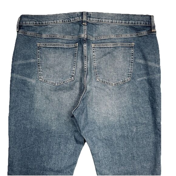 Gap Girlfriend Ankle Jeans Plus 20 (41x25) Blue Denim Stretch Womens - Picture 8 of 9